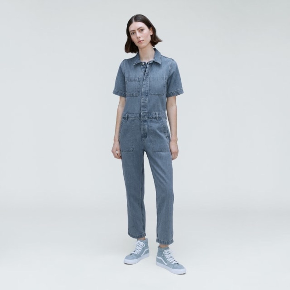 Denim Blue Jumpsuit